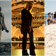 Dev Patel in The Green Knight, Billie Eilish, and Nikki Glaser in FBOY Island